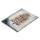 Carnet Arbre Abstrait Wavy (Côté gauche)