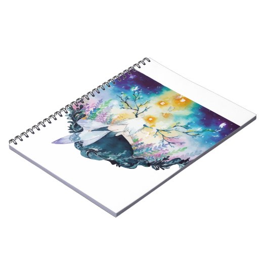 Carnet Arbre Art numérique Fairy (Côté gauche)