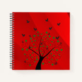 Carnet Arbre avec oiseaux (Devant)