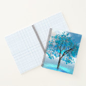 Carnet Arbre bleu cristal (Intérieur)