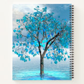 Carnet Arbre bleu cristal (Dos)