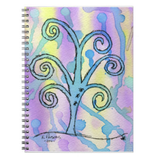 Carnet Arbre bouclé