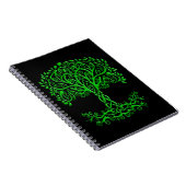 Carnet Arbre Celtique Vert De Vie (Côté Droit)