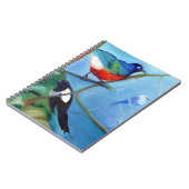 Carnet Arbre complètement des oiseaux 2012 (Côté gauche)