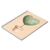 Carnet Arbre de coeur d'amour (Côté gauche)