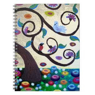 Carnet Arbre de la colombe et du robin