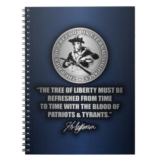 Carnet Arbre de liberté (Devant)