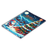 Carnet Arbre de Noël 8 bits & Père Noël (Côté gauche)