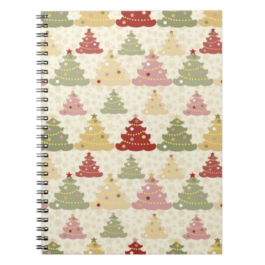 Carnet Arbre de Noël coloré (Devant)