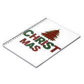Carnet Arbre de Noël coloré (Côté gauche)