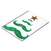Carnet arbre de noël de la moustache (Côté gauche)