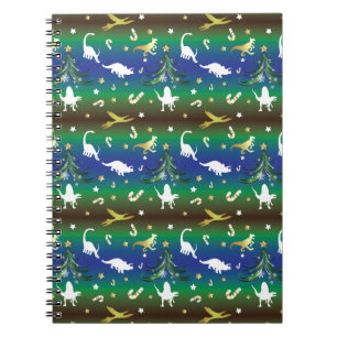 Carnet Arbre de Noël Dinosaur