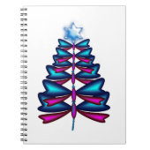 Carnet Arbre de Noël Dragonfly (Devant)