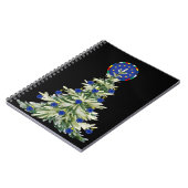 Carnet Arbre de Noël - Drapeau de l'Union européenne | Eu (Côté gauche)