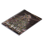 Carnet Arbre de Noël du Rockefeller Center de New York (Côté gauche)