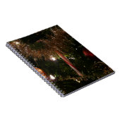 Carnet Arbre de Noël II Vacances Rouge et Or (Côté Droit)