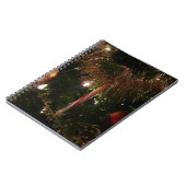 Carnet Arbre de Noël II Vacances Rouge et Or (Côté gauche)