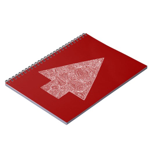 Carnet Arbre de Noël moderne (Côté gauche)