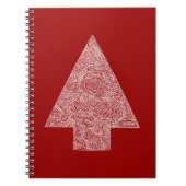 Carnet Arbre de Noël moderne (Devant)