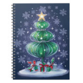 Carnet Arbre de Noël moderne (Devant)