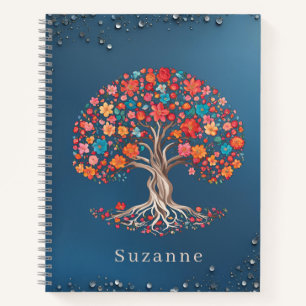 Carnet Arbre de vie florissant