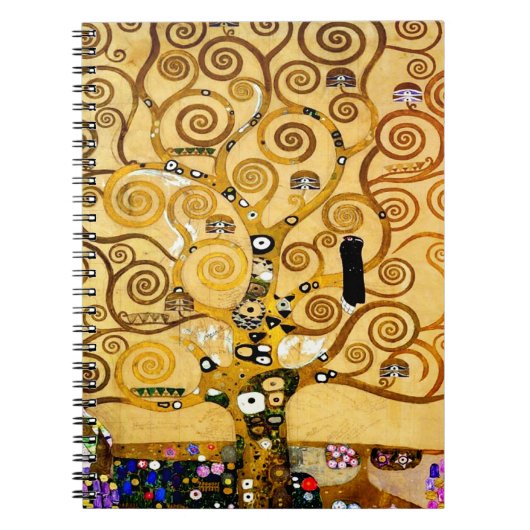 Carnet Arbre de vie Gustav Klimt Nouveau (Devant)