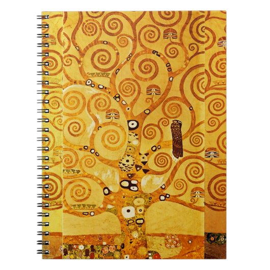 Carnet Arbre de vie Gustav Klimt Nouveau (Devant)