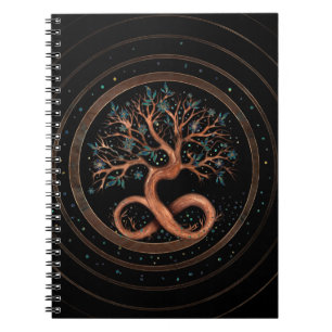Carnet Arbre de vie - Spirale infini