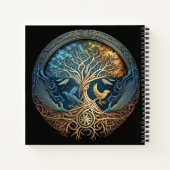 Carnet Arbre de vie Yggdrasil (Dos)