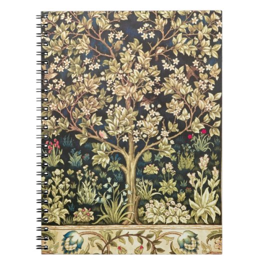 Carnet Arbre de William Morris de Pre-Raphaelite de cru (Devant)