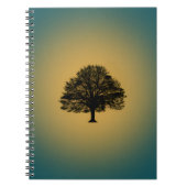 Carnet arbre doré (Devant)