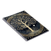 Carnet Arbre doré de la vie (Côté Droit)