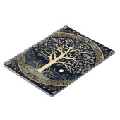Carnet Arbre doré de la vie (Côté gauche)