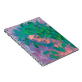 Carnet Arbre Dryad Spirit Vert Feuilles Surreal Imaginair (Côté Droit)