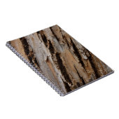 Carnet Arbre écorce I Abstrait naturel texturé (Côté Droit)