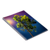 Carnet Arbre effet numérique de style "impression" (Côté Droit)