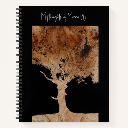 Carnet Arbre en bois (Devant)