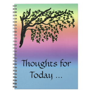 Carnet - Arbre et Arc-en-ciel