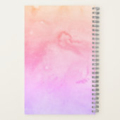 Carnet Arbre fou Créature Encre Art Imaginaire rose (Verso)