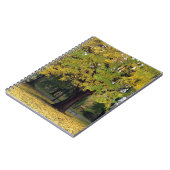 Carnet Arbre Ginkgo à l'automne (Côté gauche)
