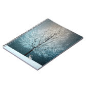 Carnet Arbre givré le soir (Côté gauche)