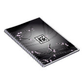 Carnet Arbre noir de fleurs de cerisier (Côté Droit)