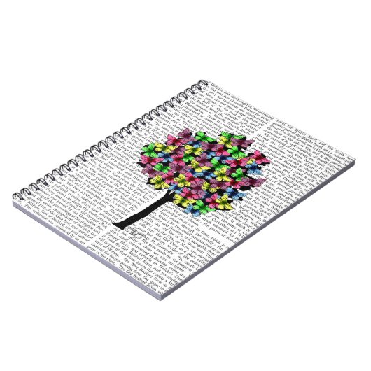 Carnet Arbre papillon (Côté gauche)