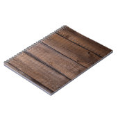 Carnet Arbre planches arrière - plan rustique (Côté gauche)