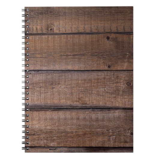 Carnet Arbre planches arrière - plan rustique (Devant)