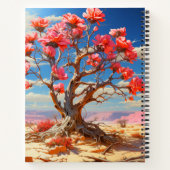 Carnet Arbre rose (Dos)