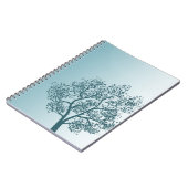 Carnet Arbre sarcelle (Côté gauche)