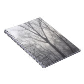 Carnet Arbres brumeux bois gris (Côté Droit)