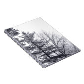 Carnet Arbres couverts de neige : Horizontaux (Côté Droit)