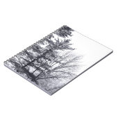 Carnet Arbres couverts de neige : Horizontaux (Côté gauche)